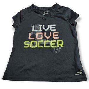 BCG Live Love Soccer shirt XS 6/6x